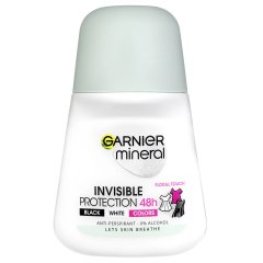 Garnier Mineral Invisible Black White Colors Floral Touch 48 h Roll-on 50 ml