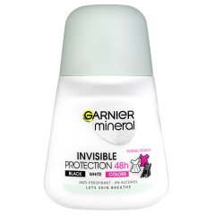 Garnier Mineral Invisible Black White Colors Floral Touch 48 h Roll-on 50 ml