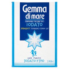 Gemma Di Mare jódozott tengeri finom só 1 kg