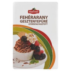 Maroni Fehérarany gyorsfagyasztott gesztenyepüré 200 g