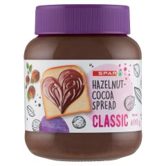 SPAR Classic mogyorós-kakaós krém 400 g