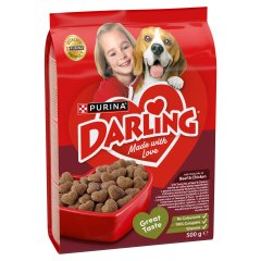 Purina Darling teljes értékű állateledel felnőtt kutyák számára marha és csirke keverékével 500 g