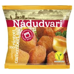 Nádudvari gyorsfagyasztott rántott camembert sajt 350 g