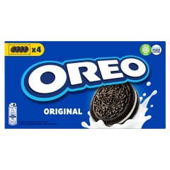 Oreo Original vaníliaízű töltelékkel töltött kakaós keksz 176 g