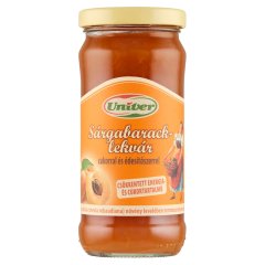Univer sárgabaracklekvár cukorral és édesítőszerrel 280 g