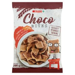 SPAR Choco Bites kakaós krémmel töltött gabonapárna 200 g