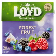 Loyd erdei gyümölcs ízű filteres tea 20 filter 40 g