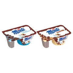 Zott Monte Choco Balls vagy Cacao Cookies csokoládés-mogyorós tejdesszert 125 g