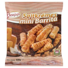 Bombajóó gyorsfagyasztott sajtkrémes mini Barrita 600 g