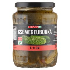 SPAR csemegeuborka 6-9 cm 680 g