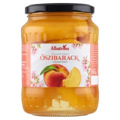 Albatross hámozott, felezett őszibarack cukrozott lében 700 g