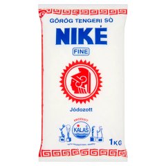 Niké Fine jódozott görög tengeri só 1 kg