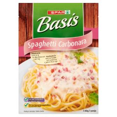 SPAR Basis Spaghetti Carbonara alappor 38 g