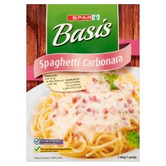SPAR Basis Spaghetti Carbonara alappor 38 g
