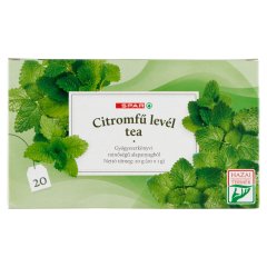 SPAR citromfű levél tea 20 filter 20 g
