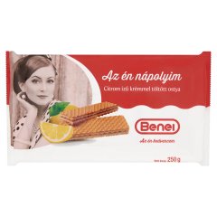 Benei citrom ízű krémmel töltött ostya 250 g