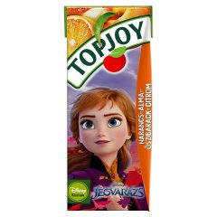 Topjoy szénsavmentes narancs-alma-őszibarack-citrom ital hozzáadott vitaminokkal 200 ml