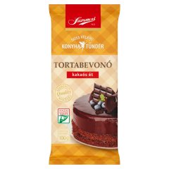 Szerencsi Konyhatündér kakaós ét tortabevonó 100 g