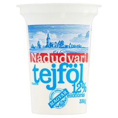 Nádudvari félzsíros, élőflórás tejföl 12% 330 g